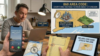 860 area code