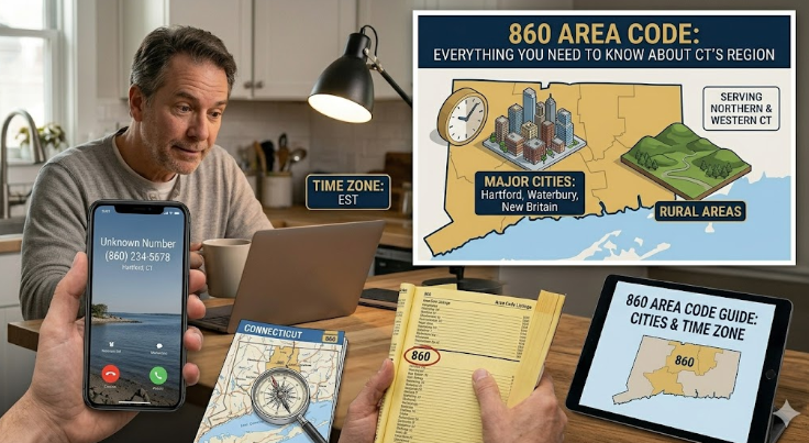 860 area code