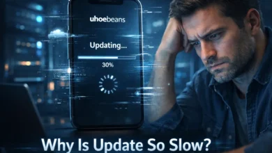 why is uhoebeans software update so slow